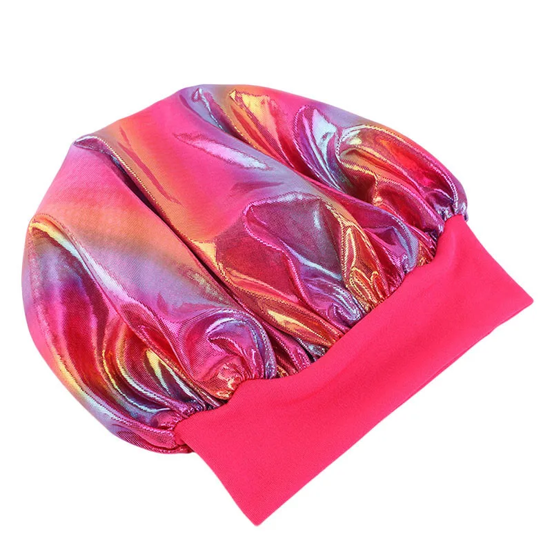 Шапка-тюрбан Женская шелковая широкая эластичная DU-RAG | Аксессуары для одежды