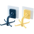 Кухонная настенная вешалка для посуды, крышки кастрюли, лопатки, крючок с поворотом на 360 