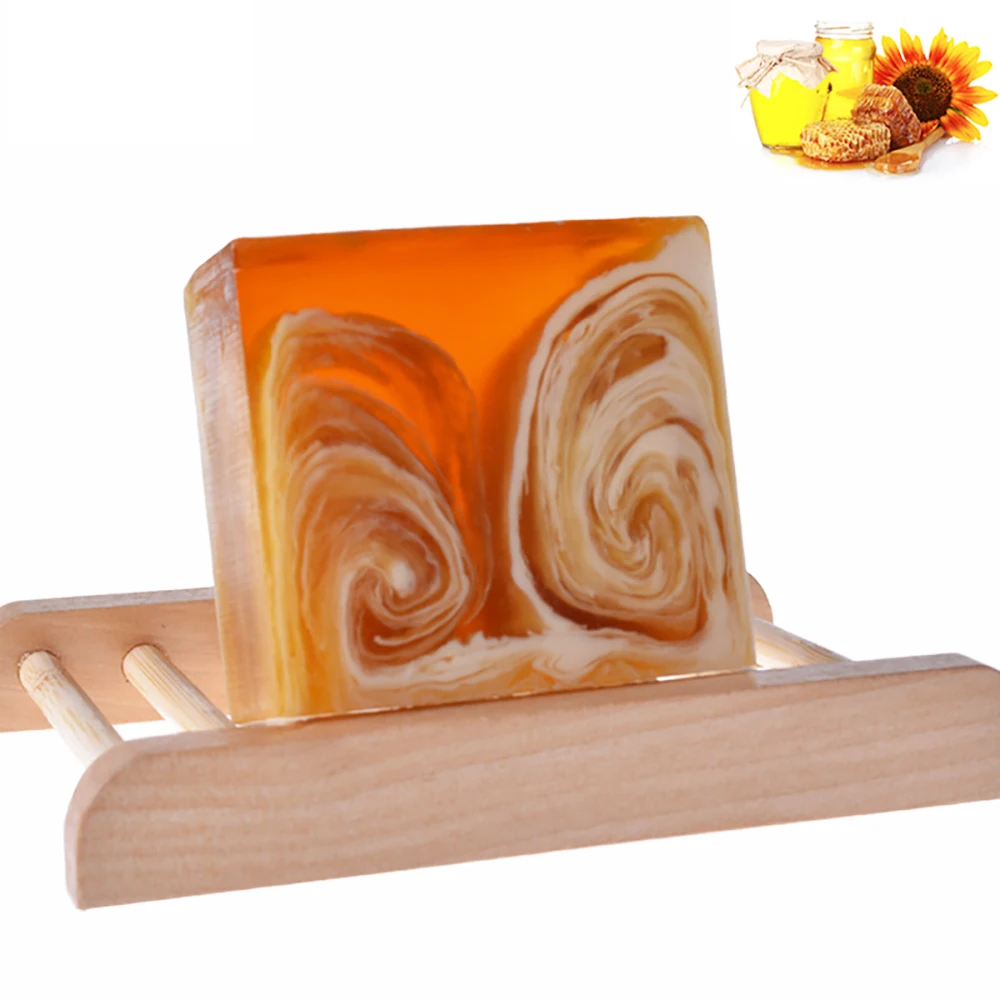 Новинка часы Natural мед молоко уход за кожей лица мыло ручной работы из