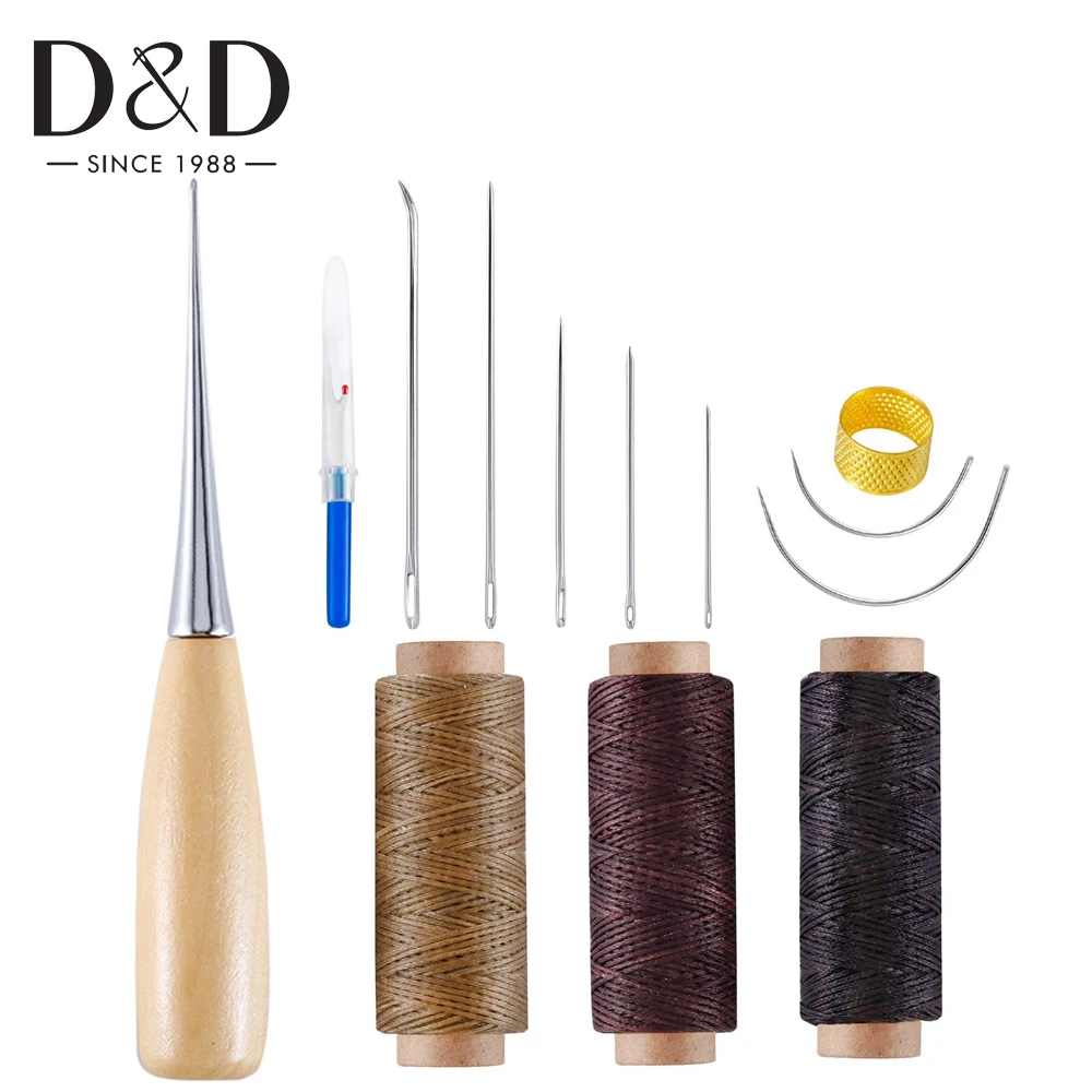 13 шт. набор инструментов для работы с кожей изогнутая обивка ручные швейные иглы
