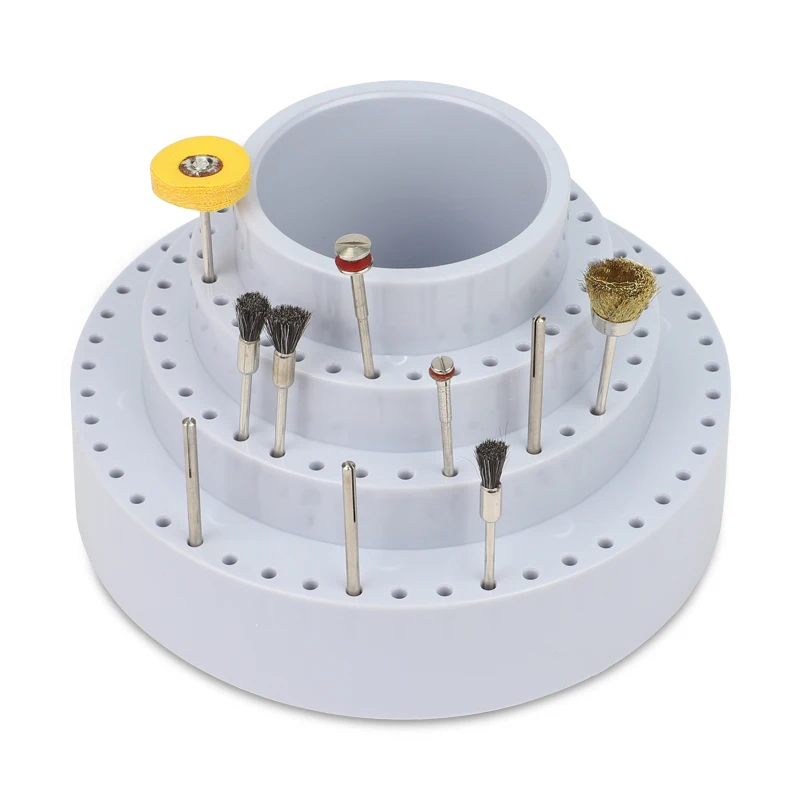 Стоматологическая коробка для шлифовки полости рта держатель бура 120 отверстий