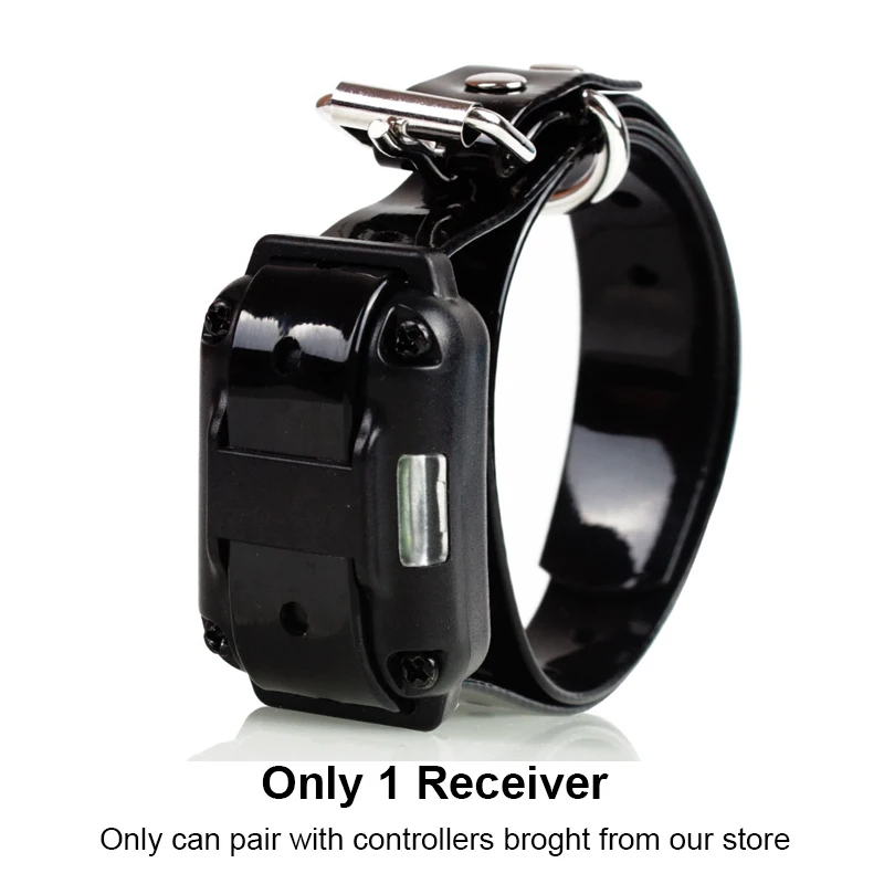 Receiver Collar 800 м электрический ошейник для собак, водостойкий перезаряжаемый ошейник для собак, пульт дистанционного управления, электрический ошейник для собак - Цвет: Receiver Collar