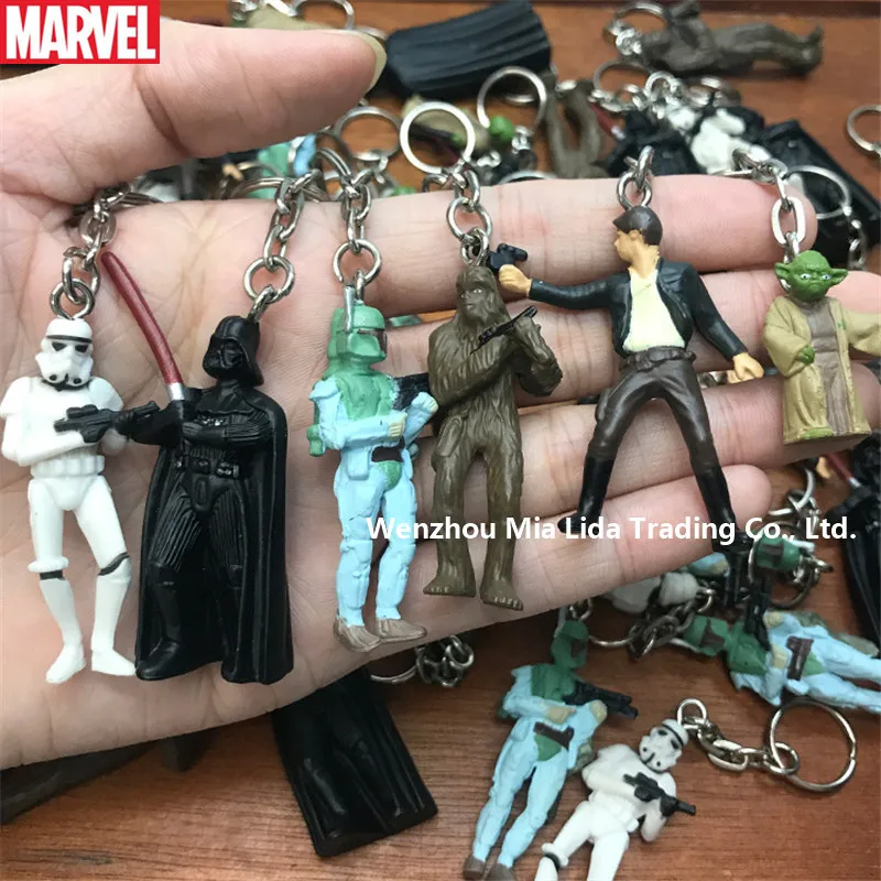 Hasbro фильм периферийные Звездные войны черный воин и белый солдат игрушка Ключ