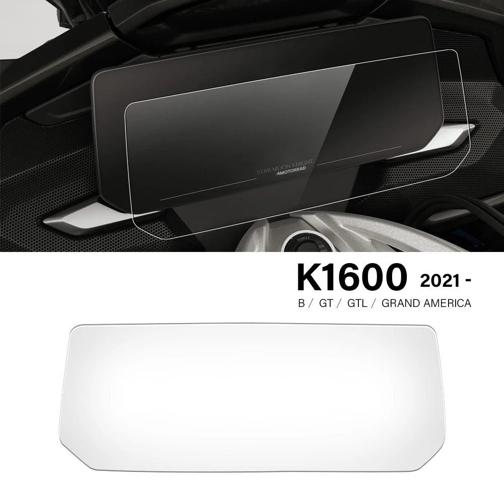 

Motorcycle For BMW K1600B K 1600 GA K1600GT K1600GTL 2021 - Scratch Cluster Screen Dashboard Protection Instrument Film