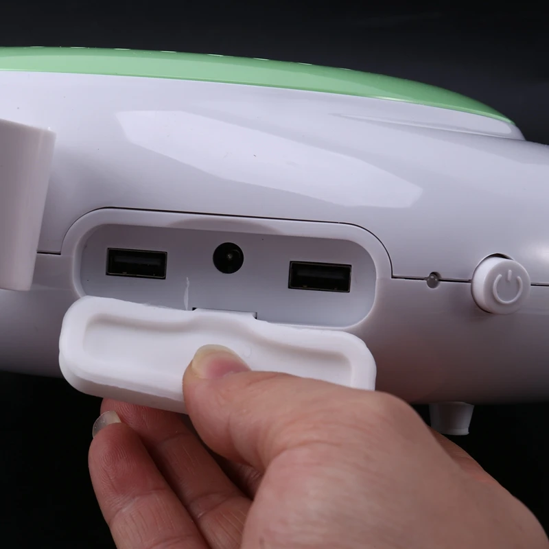 

Nail Dust Suction Dust Collector Fan Vacuum Cleaner Manicure Machine Tools Compatible with Nail Drill US Plug