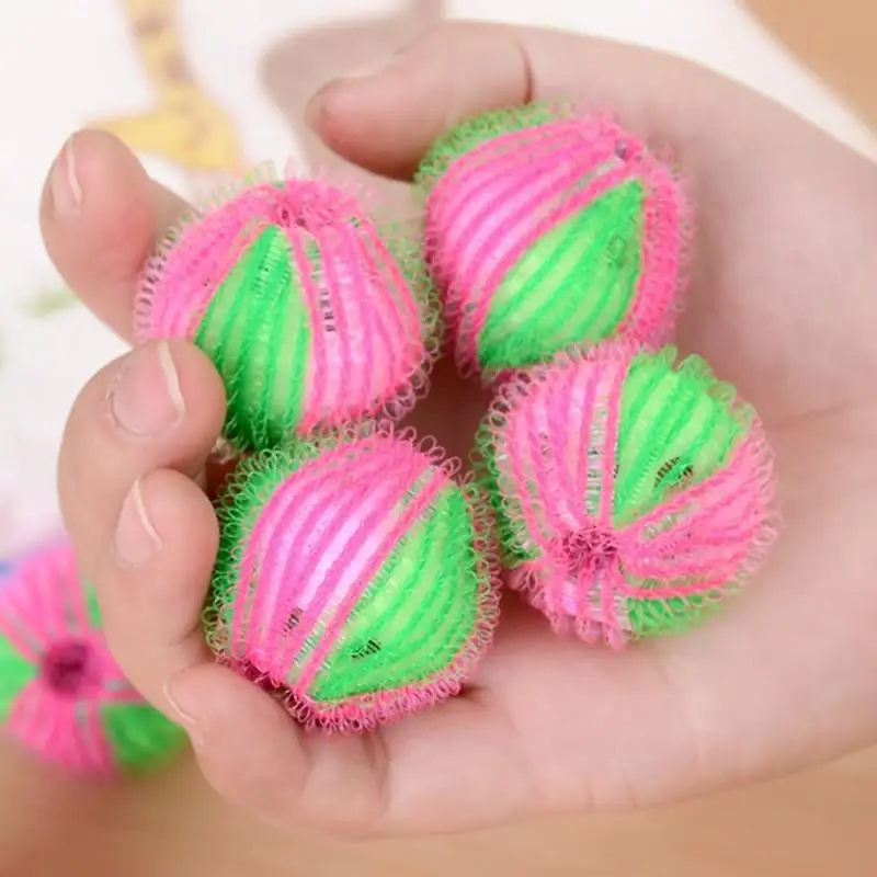 

6pcs Hair Removal Laundry Ball Clothes Personal Care Hair Ball Washing Machine Cleaning Ball Grabs Fuzz Hair Laundry Products