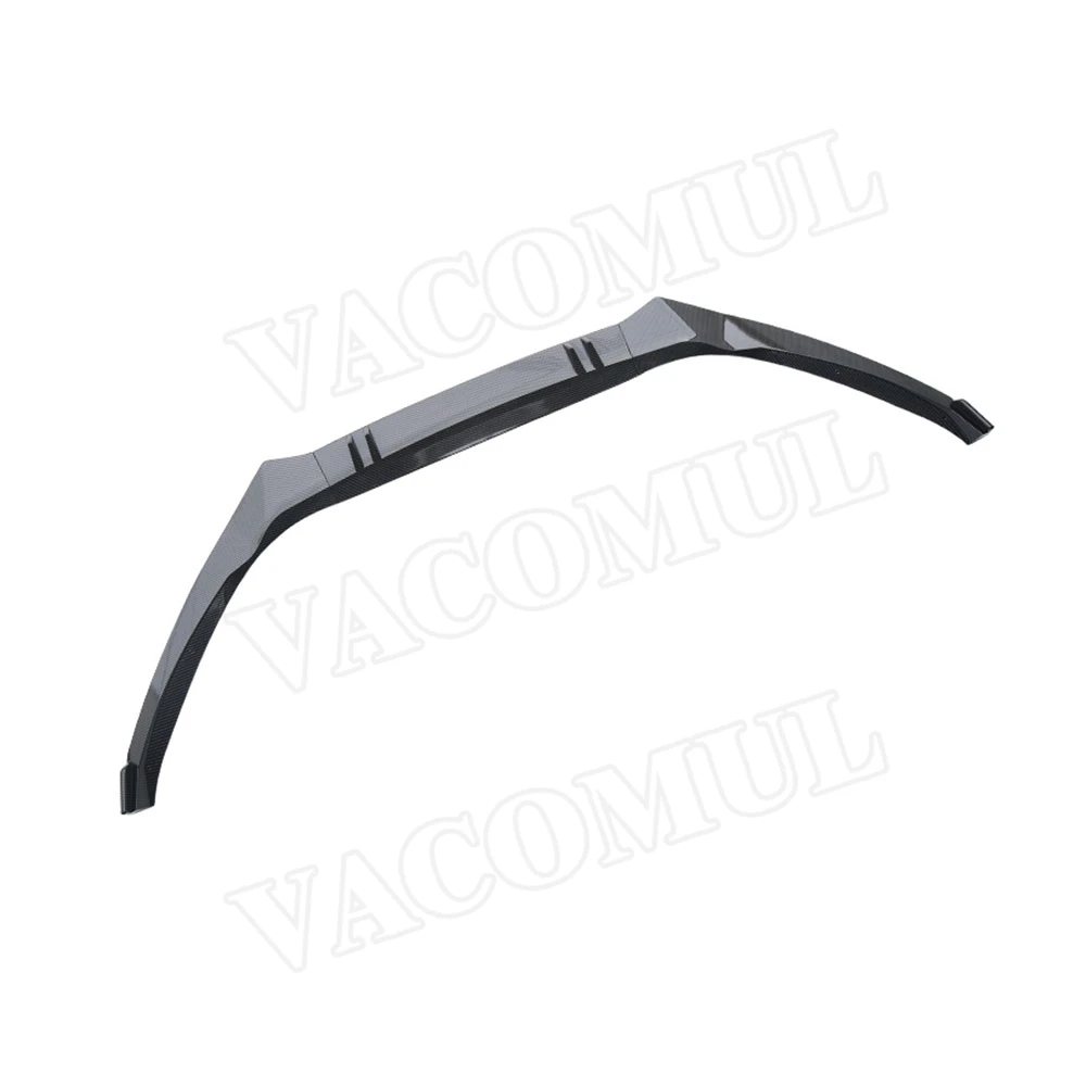 3 шт./компл. передний бампер спойлер для Volkswagen VW CC 2019 2020 ABS черная головка