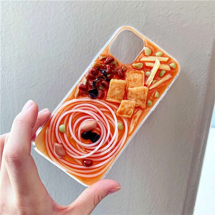 

Силиконовый чехол для iphone12 mini с рисунком речной морды рисовой лапши