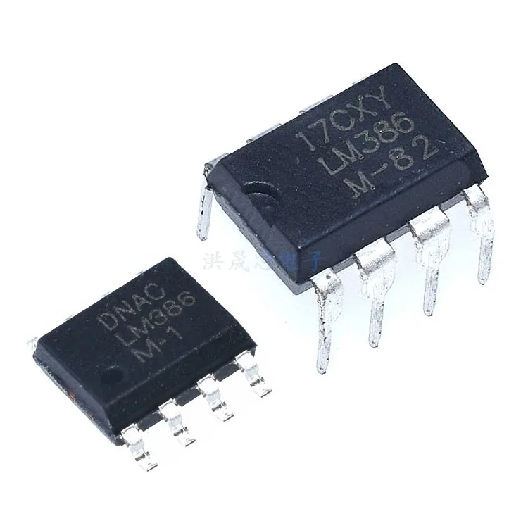 

10pcs/lot LM386 DIP-8 LM386N-1 SOP-8 LM386M DIP8 SOP8