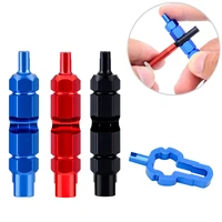 bicycle tire nozzle wrench multifunctional valve core tool double head portable removal disassembly spanner bike repair