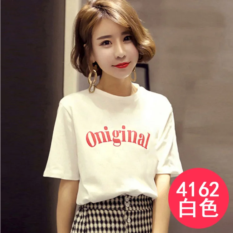 

2020 women fashion tee tshirt female Tops clothes T-shirt Woman Short Sleeve