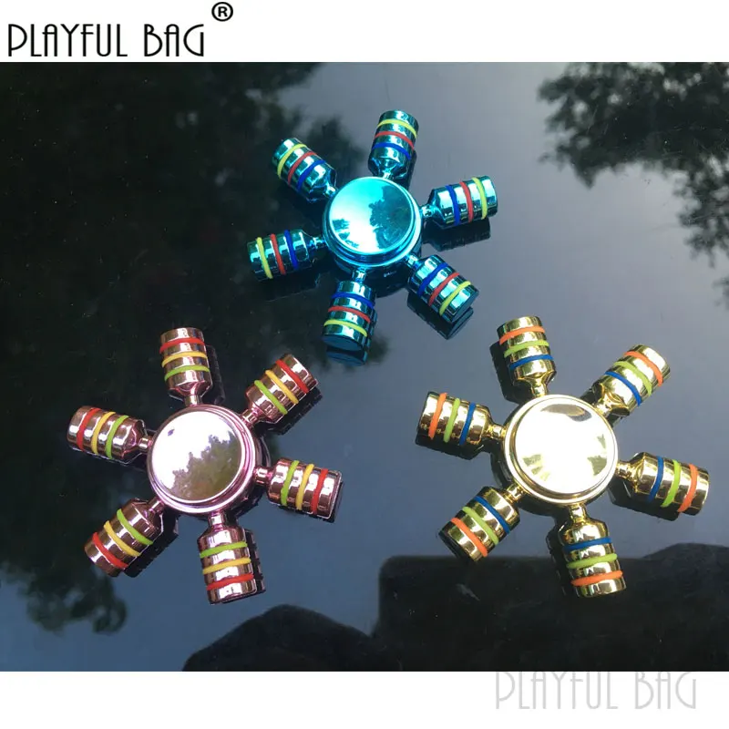 Новый гальванических трехглавый шесть руки с помощью кончиков пальцев