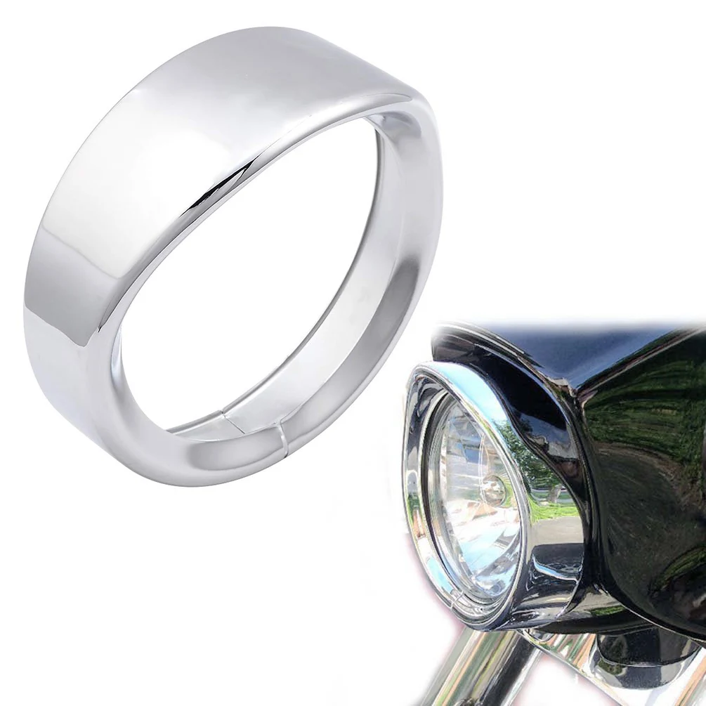 1 шт. 7 дюймов головной светильник обшивка кольцо козырек мотоциклетный