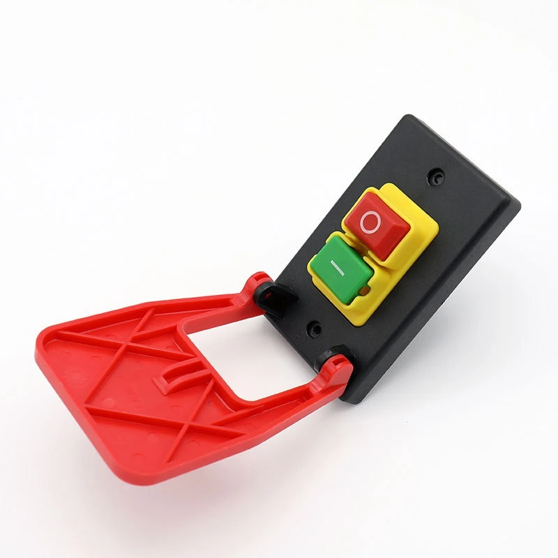 Off-On Red Cover Emergency Stop Push Button Switch 16A Power-Off/Undervoltage Protection Electromagnetic Start 2020 | Обустройство