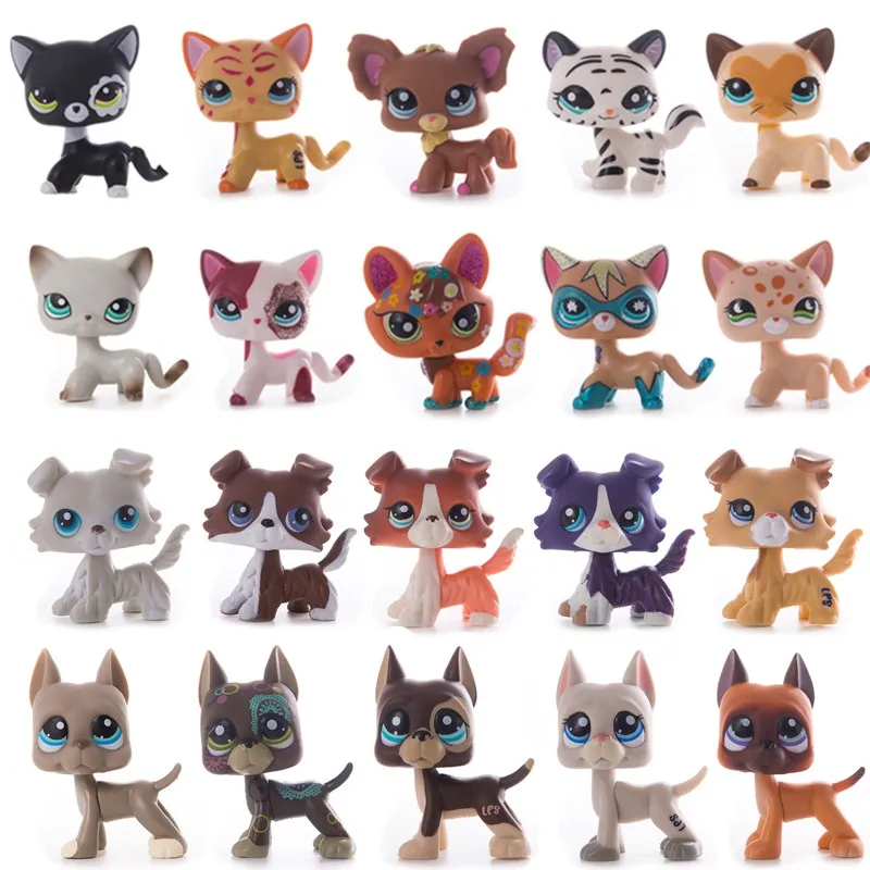 Lps Pet Shop игрушки для кошек короткая шерстяная кошка колли собака коллекция