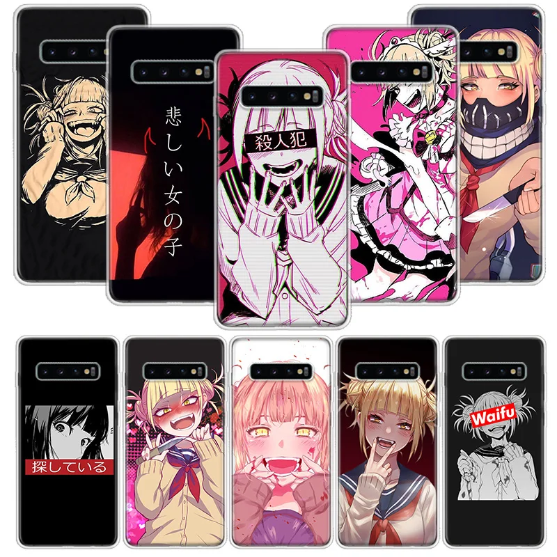 Аниме Himiko Toga Boku чехол для телефона Samsung Galaxy A51 A71 A50S A20E A30 A40 A70S A10S A01 A21 A41 A52 A20S A6 A7 A8 A9 |