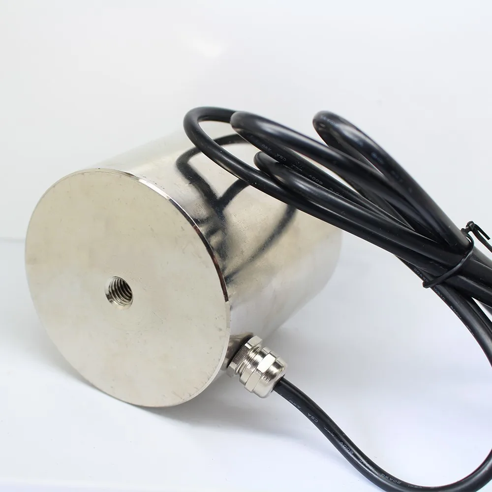 65*60 мм большой всасывания 100 кг DC 5V/12 V/24V соленоид Электромагнитная катушка