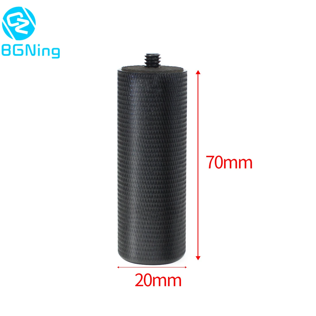 BGNing 1/4 ''дюймовая Металлическая черная ручка ручной захват для камеры SLR DSLR