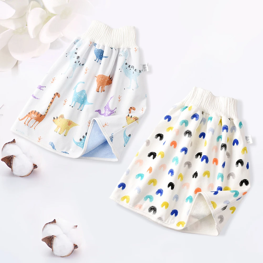 

Baby Diaper Skirt Soft Breathable Waterproof Cloth Diaper Leak-proof Mattress Training Skirt Children Diaper Skirt