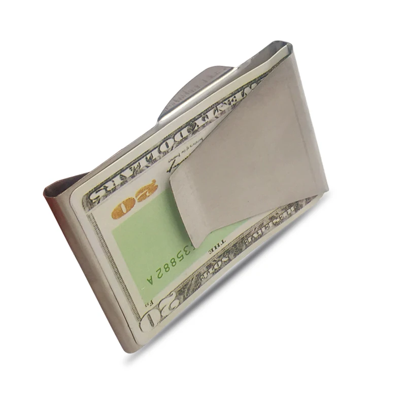 1 шт. металлический зажим для денег из нержавеющей стали | Багаж и сумки