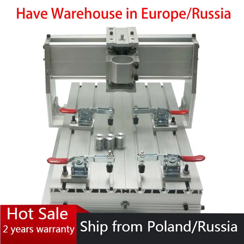 Рамка с ЧПУ 3040 мини токарный станок гравировальный зажимом шпинделя 52 мм для DIY