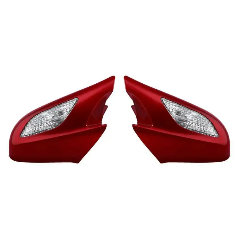 Мотоцикл Красный заднего вида Зеркала поворотники ясно лен для Honda ST1300 2002 2011| |