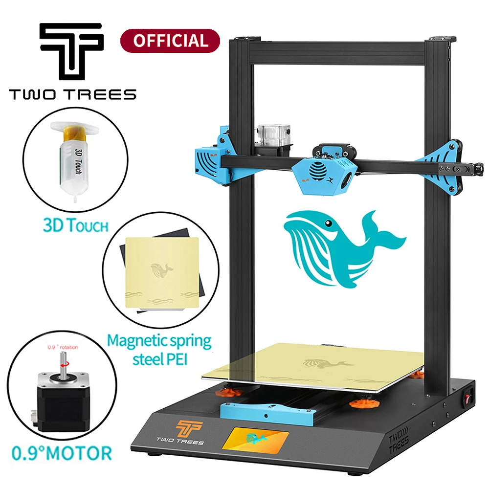 Набор для 3D-принтера Twotrees Blu-5 Bluer Plus I3 Mega Upgrade PEI магнитная пластина большого