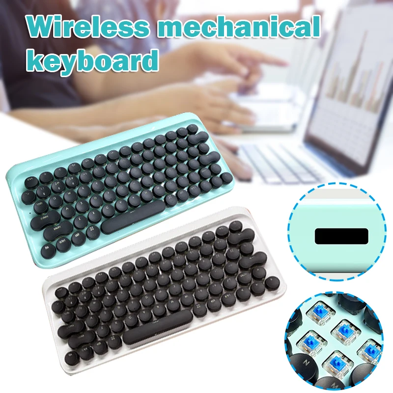 

Клавиатура и мышь беспроводные с подсветкой, Bluetooth-клавиатура и мышь для компьютера, Русская раскладка