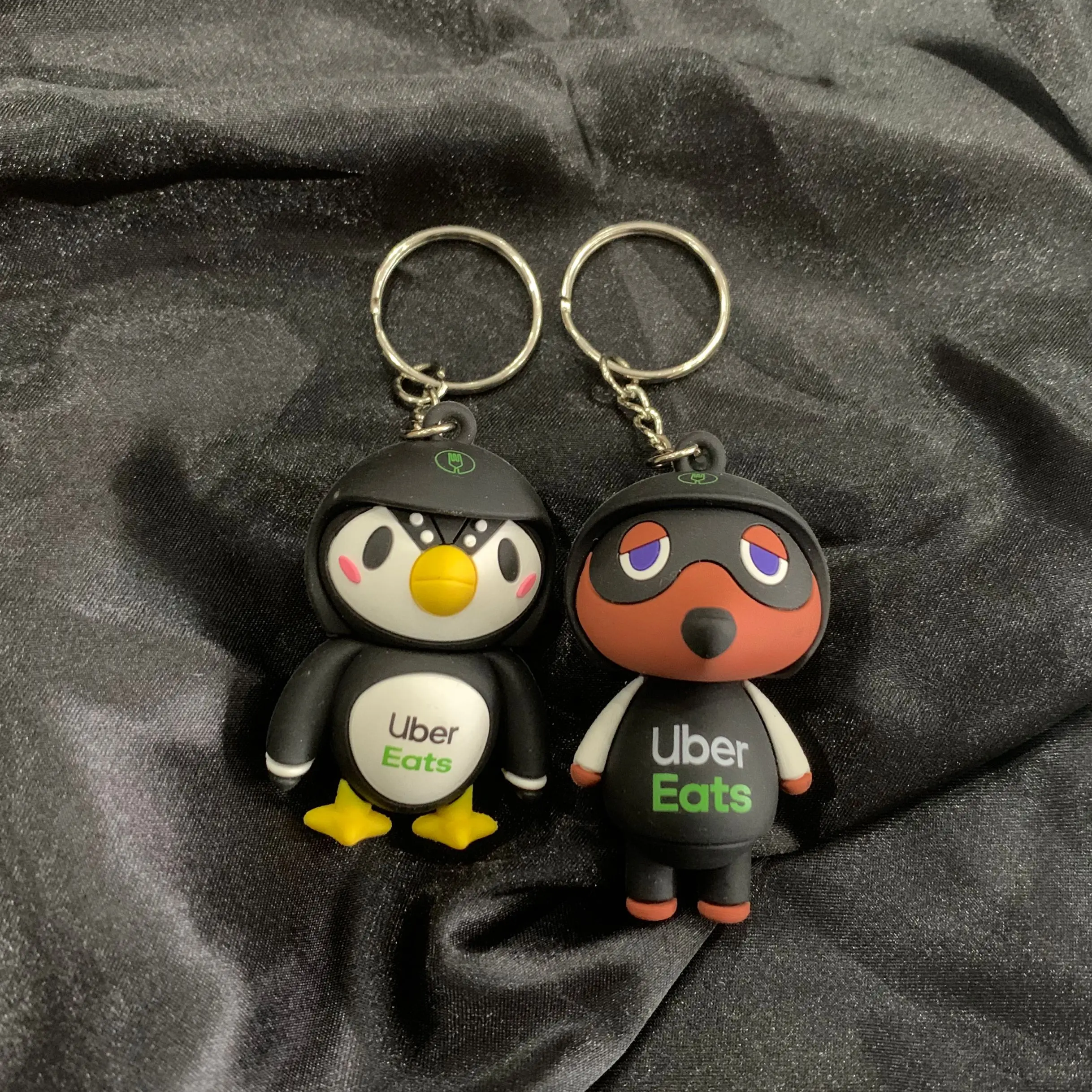 Новое поступление симпатичный брелок для ключей из ПВХ с куклой в виде животного