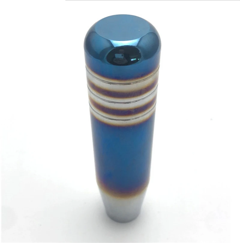 13cm Racing Shift Knob Aluminum Alloy Gearshift Lever Auto Tuning Head Universal Grilled Blue Manual Gear shift | Автомобили и