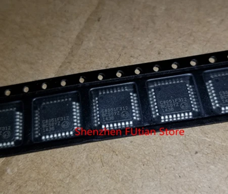 

10pcs/lot C8051F312 C8051F312-GQR QFP32