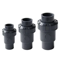 pvc pipe fittings check valve plumbing system fittings 20mm 25mm 32mm water pipe joints