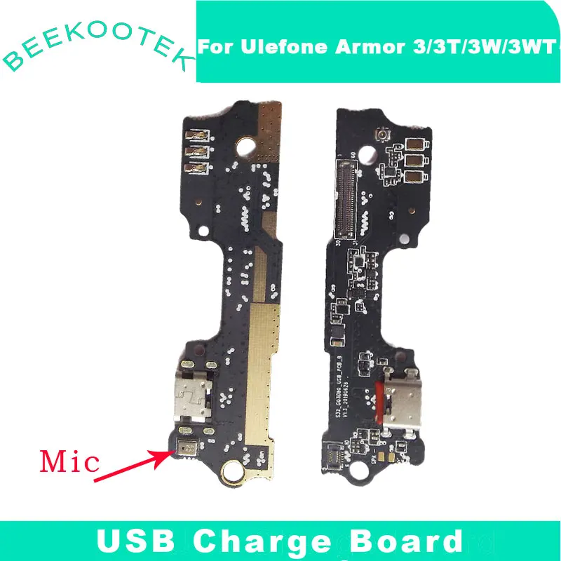 Оригинальный зарядный порт Ulefone Armor 3 3T Вт 3WT док-станция Плата USB слот с микрофоном