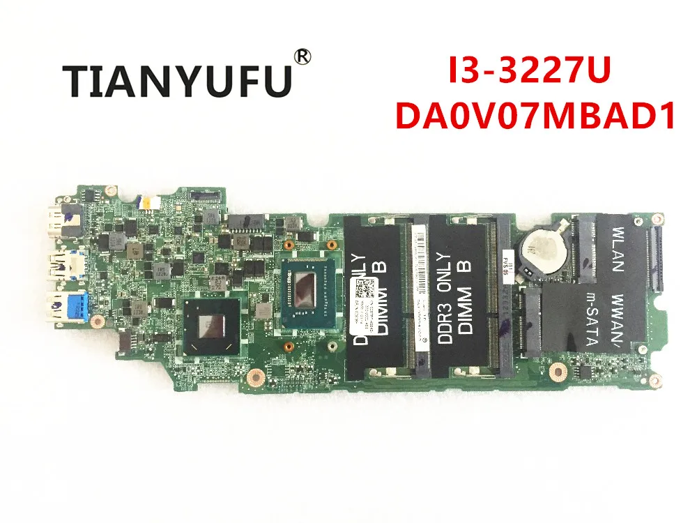 Новая 5323 материнская плата DA0V07MBAD1 i3-3227U N4WWY 0N4WWY CN-0N4WWY DDR3 для DELL ноутбука