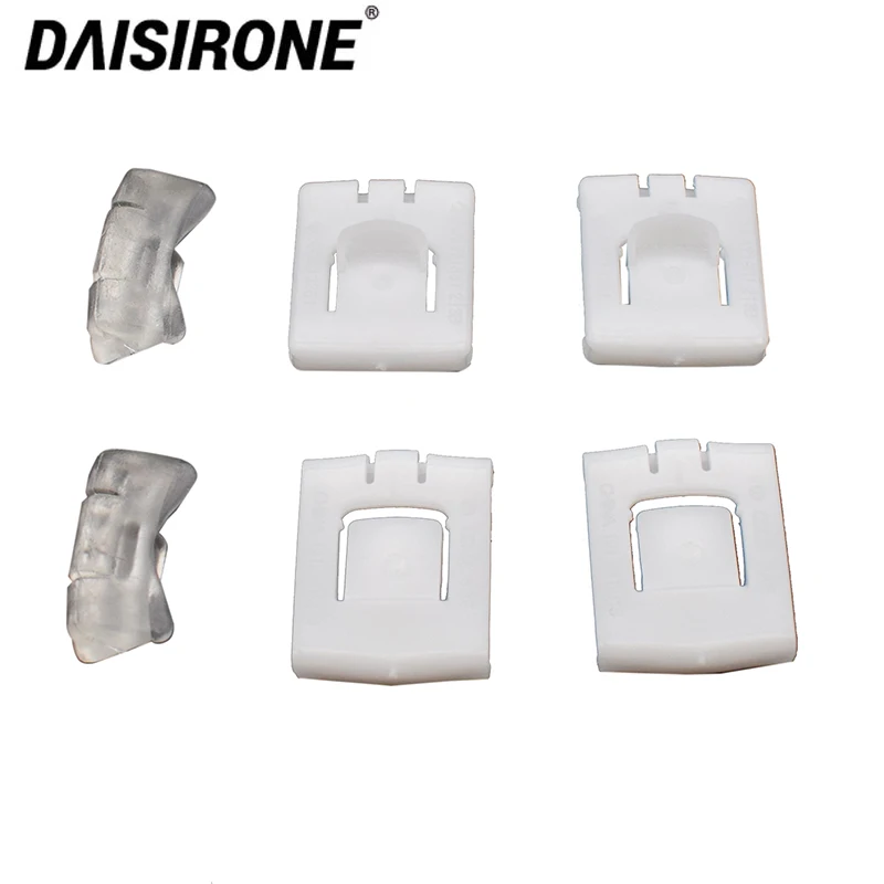 

6Pcs Seat Rail Runner Clip Slider Guide Piece For Audi Volkswagen Seat Car Plastic Fastener Clip 435881203A