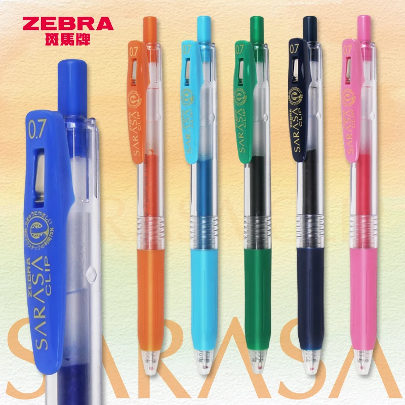 

1Set Japan Zebra JJ15 Colour SARASA Gel Pen Set0.7mm JJ75 Office School Supplies Bussiness Supplies