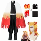 Кимоно мужское для косплея, аниме рассекающий демонов, костюм для косплея, для взрослых и детей