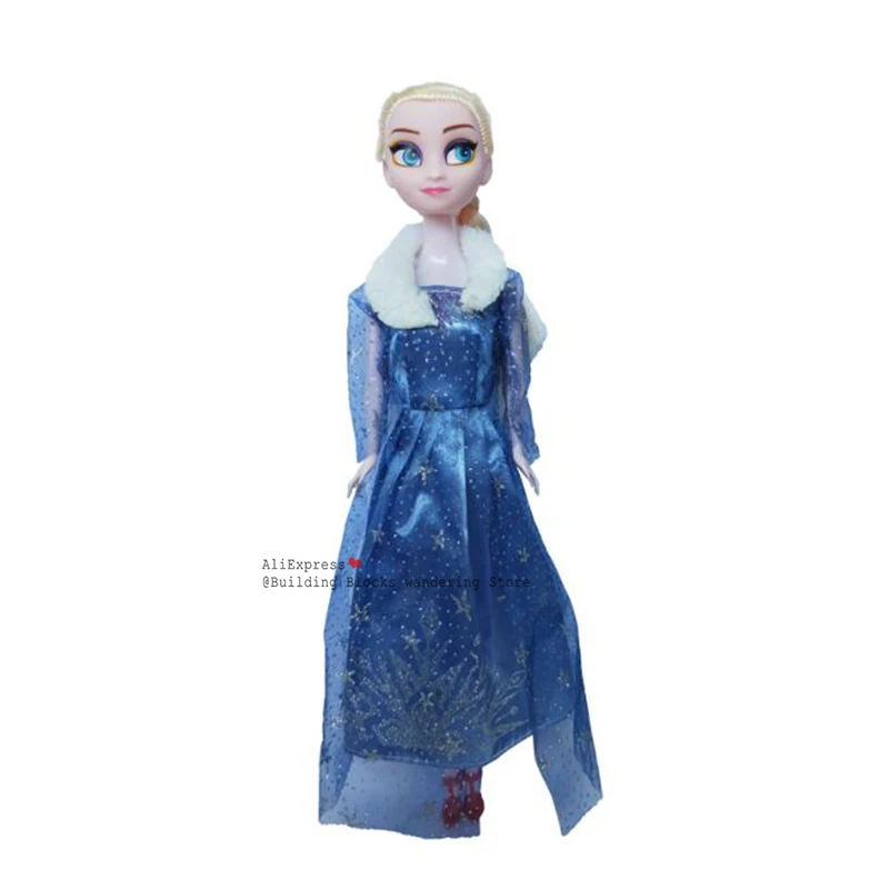 NEW STYLE Elsa doll Без коробки, высокое качество, 4 шт./лот, Boneca, 30 см, Кукла Эльза, игрушки для девочек, Fever 2, куклы принцессы Анны и Эльзы, Одежда для кукол, детей - Цвет: NEW STYLE Elsa doll