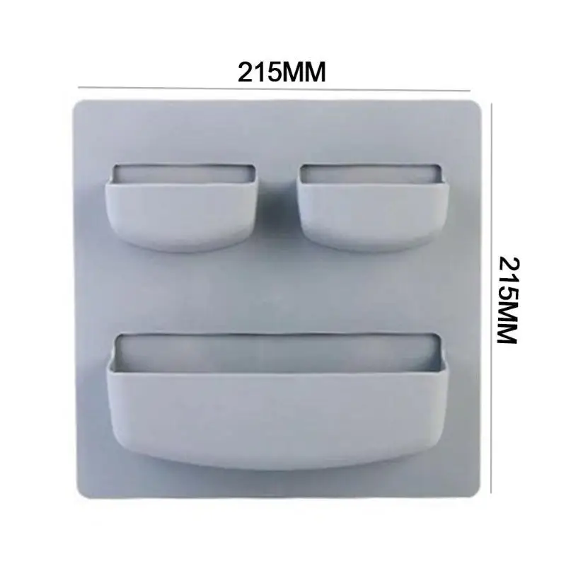 Пластиковый самоклеящийся стеллаж для хранения в кухонном холодильнике