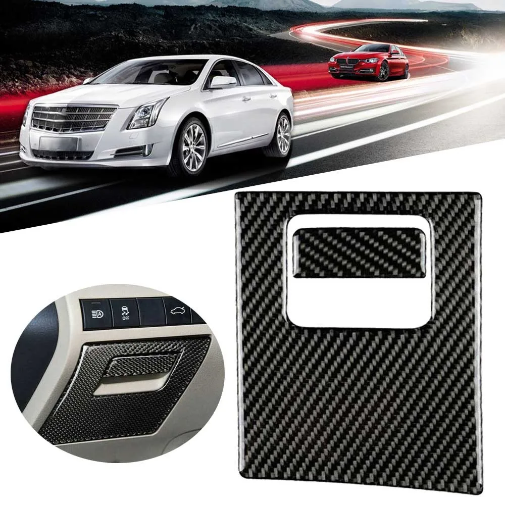 

Accessories Cover Trim Black Frame Carbon Fiber For Toyota Camry Glove Box