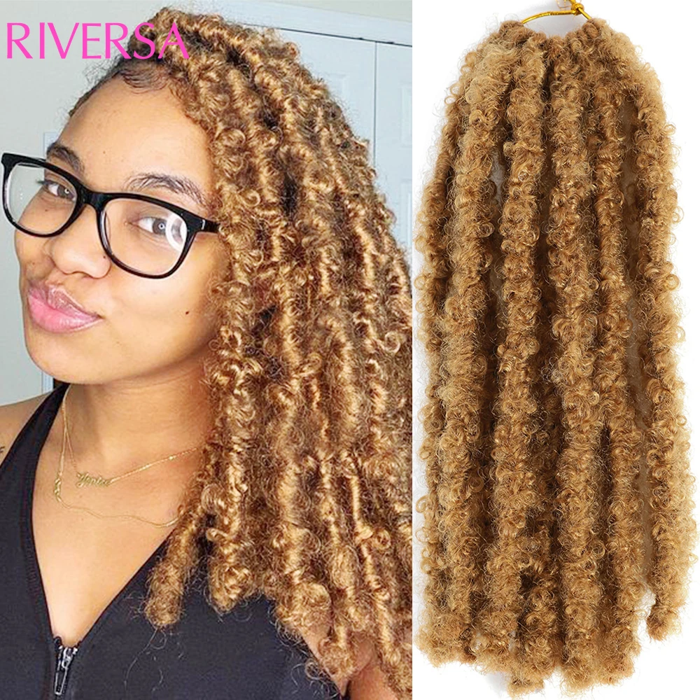 Ed Ombre Butterfly Distressed Locs Crochet Hair Locks