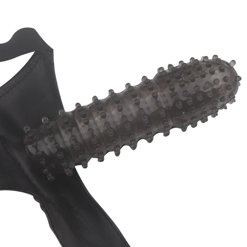 Черные штаны дилдо страпон фаллоимитатор трусики ремешок на реалистичный для