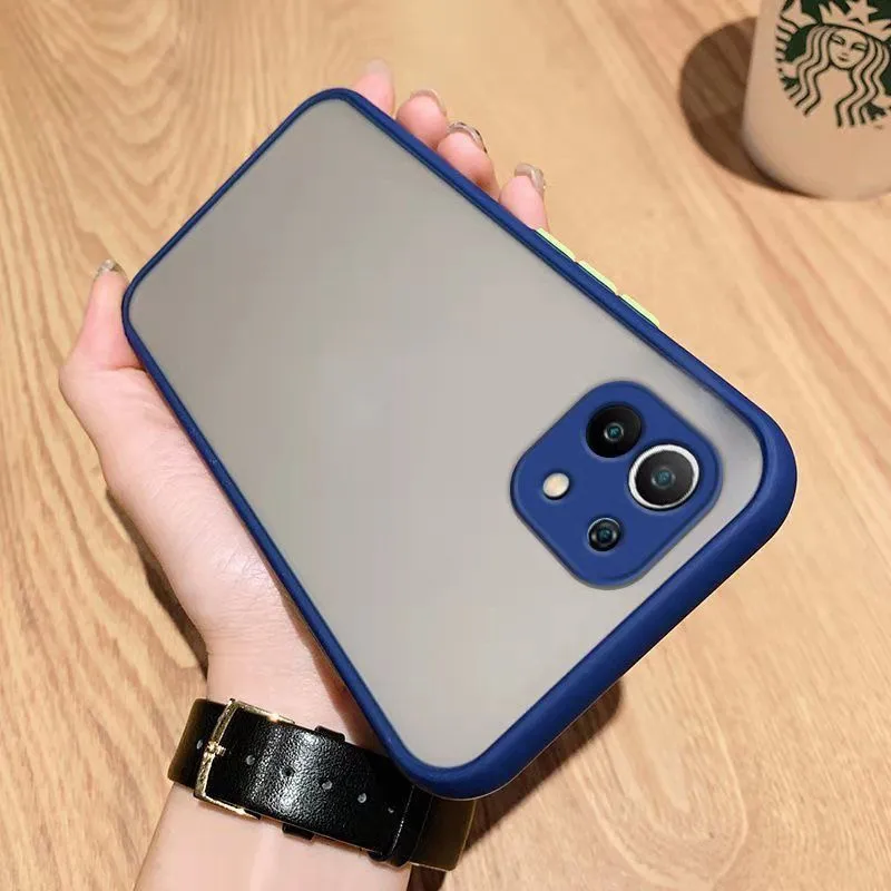 Чехол для Xiaomi Mi 11 9T Pro X3 NFC силиконовый матовый чехол телефона mi11 Redmi Note 9s 8
