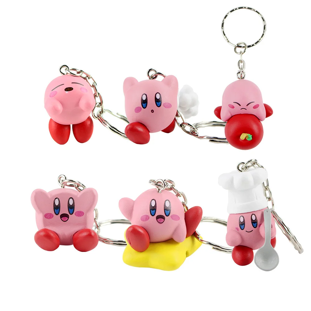 6 шт./лот Ainme фигурка игрушка шеф повар с ложкой звезда Waddle Dee Doo брелок модели