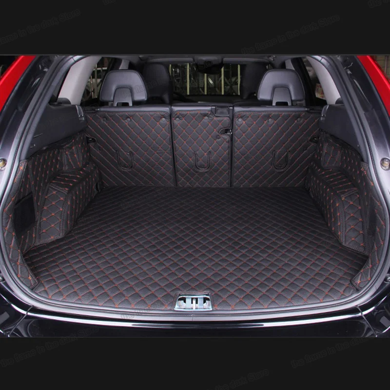 Lsrtw2017 волокна кожи багажник автомобиля коврик для Volvo Xc60 2008 2009 2010 2011 2012 2013 2014 2015 2016