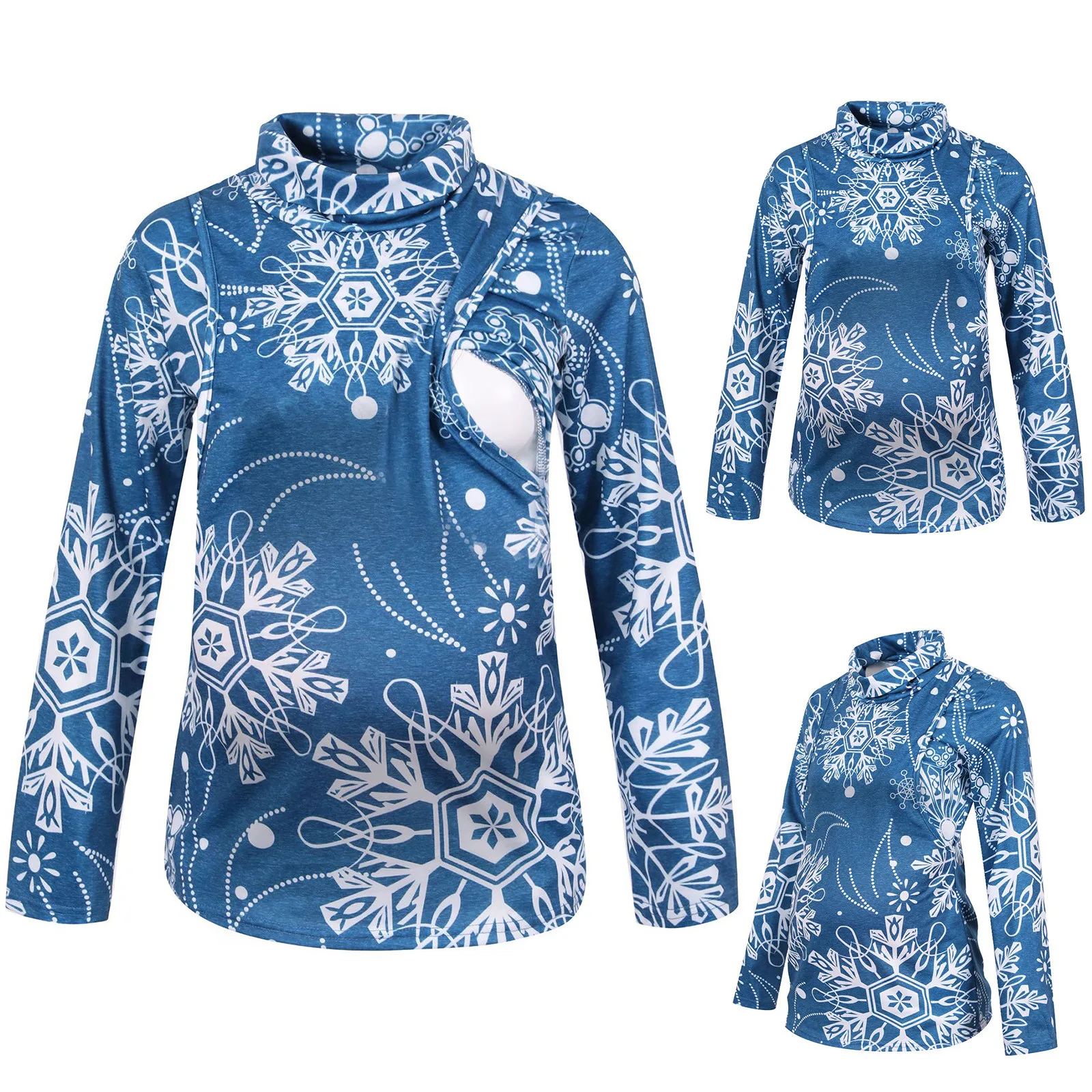 

Одежда для грудного вскармливания, топы с принтом для беременных и кормящих мам, блузка, одежда для грудного вскармливания, тренировочные ш...