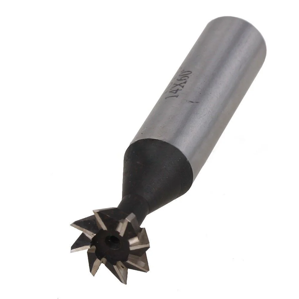 1 шт. 14 мм 60 градусов HSS ласточкин хвост резак Концевая фреза фрезерные