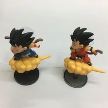 Anime Action Figure Toys Cloud PVC Model Action Anime Figure Q Super Saiyan Childrens Gifts Car Suction Cup Cute Toy For Boys