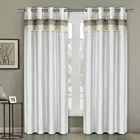 7 цветов Роскошные затемненные шторы для гостиной, кухни, спальни, сшитые из полиэфирной ткани, качественные оконные шторы