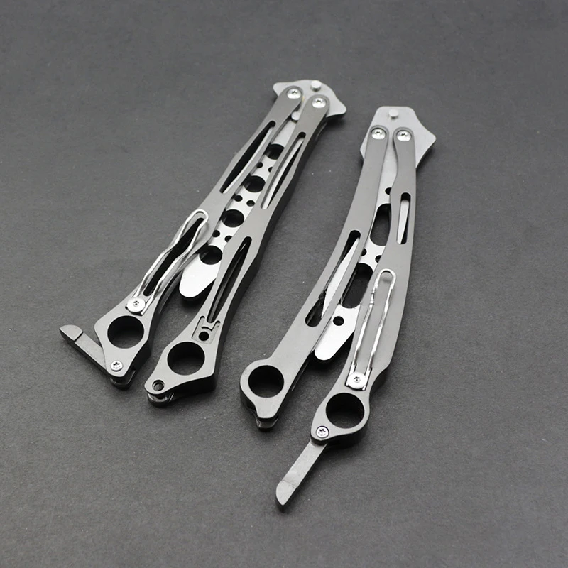 Тренировочный нож-бабочка из стали для самообороны каждый день | Инструменты